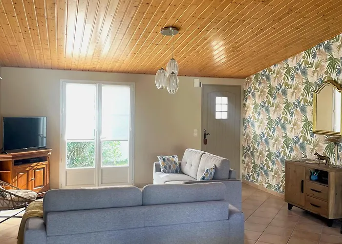 Dom wakacyjny Maison 3 Chambres, Au Calme, Proche Plage, Fibre Internet - Fr-1-323-525