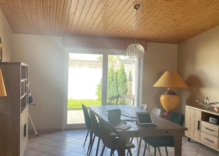 Maison 3 Chambres, Au Calme, Proche Plage, Fibre Internet - Fr-1-323-525 *