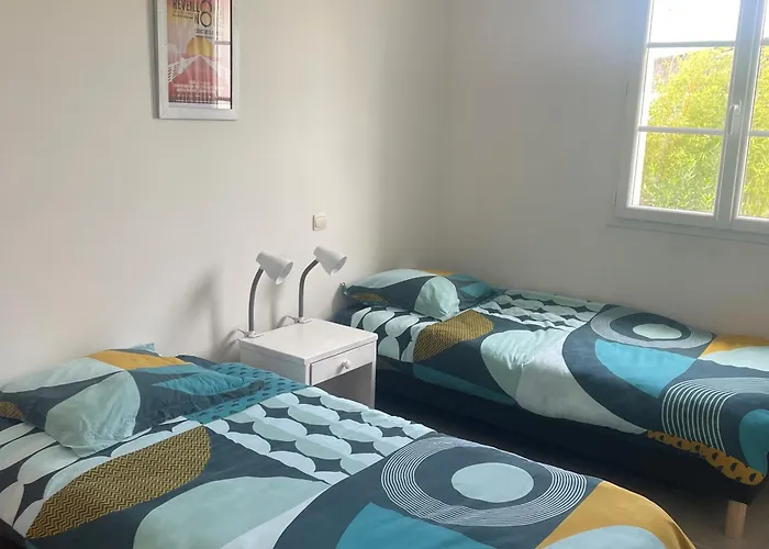 度假居 Maison 3 Chambres, Au Calme, Proche Plage, Fibre Internet - Fr-1-323-525